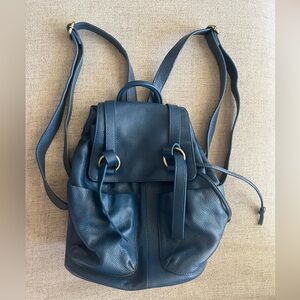 Zenith 100% leather backpack